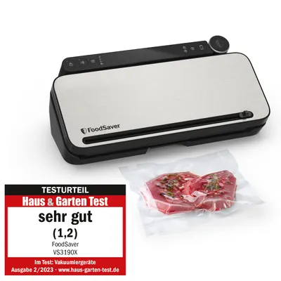 FoodSaver VS3190X, aparat de vidat alimente