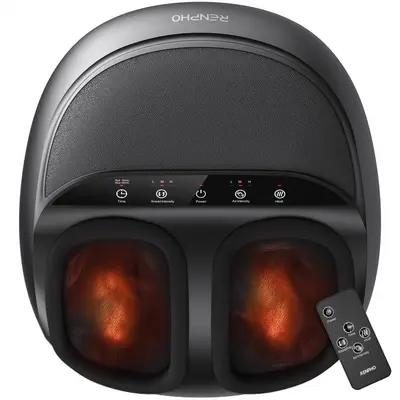 Aparat masaj picioare Shiatsu cu telecomanda RF-FM059R