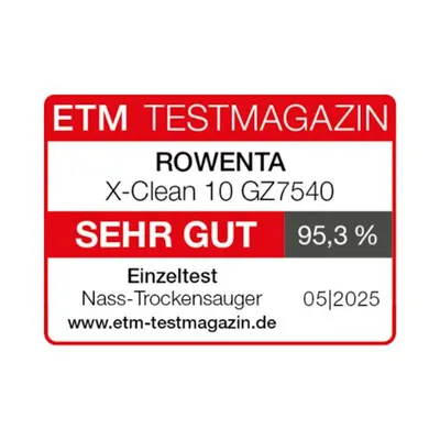 Aspirator vertical cu spalare Rowenta X-Clean 10