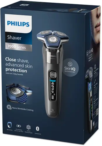 PHILIPS Shaver Series 7000 — Aparat de ras electric 7000 Series, SkinIQ, Wet&Dry, Bluetoot