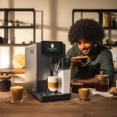 Espressor automat Cecotec Cremmaet Latte Touch, 12