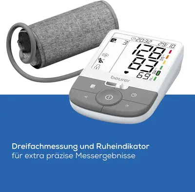 Beurer BM 53 — Tensiometru de brat Premium (detectie AFib, USB-C, manseta premium)