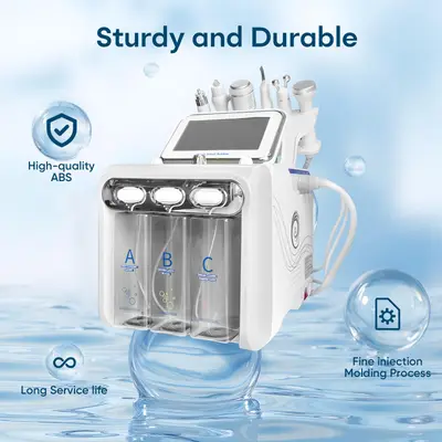 Aparat facial Memows 6-in-1 Hydrogen Oxygen