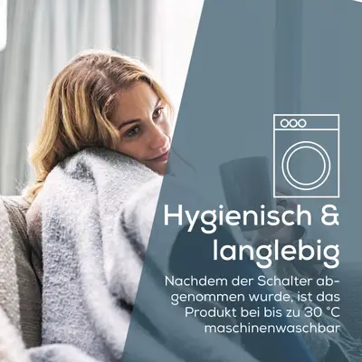 Pătură electrică Beurer HD 75 Cosy, 130x180 gri