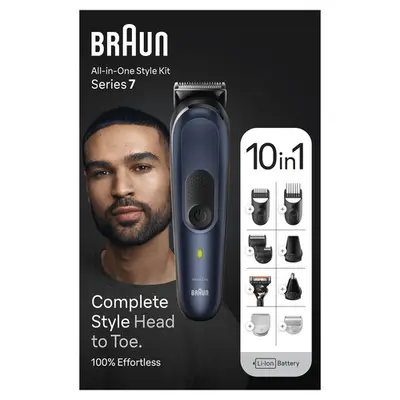 Braun All-in-One Style Kit Series 7 (MGK7, 10-in-1, Wet&Dry, Li-Ion)
