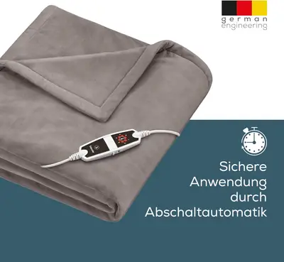 Beurer HD 150 XXL Heizdecke — Beurer HD 150 XXL Cosy - Pătură electrică (Taupe)