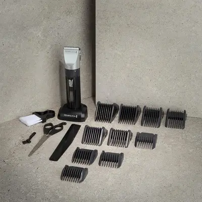 Masina de tuns par Genius cu lame ceramice (servieta metalica)