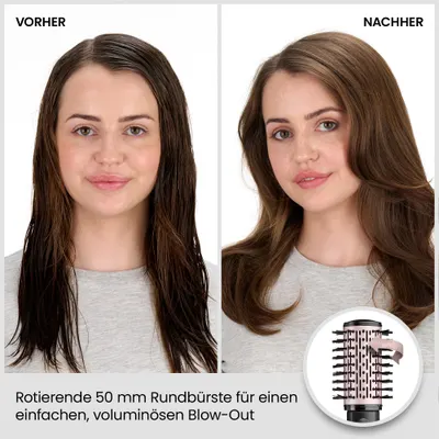 Perie rotativă BaByliss Dry, Straighten & Style