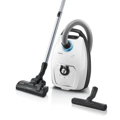 Aspirator cu sac Siemens Z7.0 VSZ7442S, silențios, filtru igienic