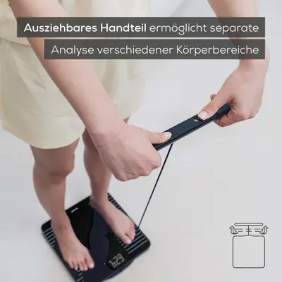 Cântar diagnostic Beurer BF 990 WiFi, 8 electrozi