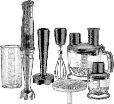 Blender de mână Braun Multiquick 9 MQ 9087X