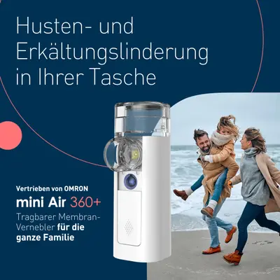 Nebulizator portabil mesh Omron mini Air 360+