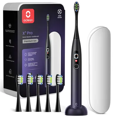 Periuță sonică Oclean X Pro, set cadou