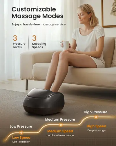 Aparat masaj picioare Shiatsu cu telecomanda RF-FM059R