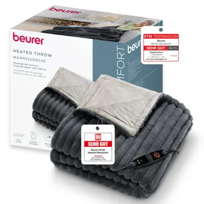 Beurer HD 82 Stockholm - Patura electrica (heated throw) 130x180 cm