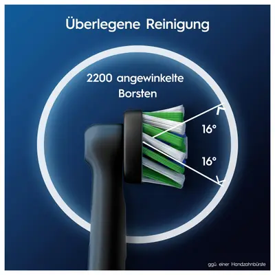 Oral-B CrossAction - Rezerve periuță rotativă (set 4 buc), capete originale în blister