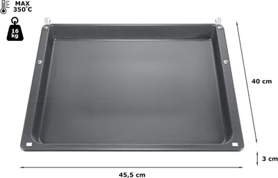 Tavă de copt Siemens HZ541000, 40x45 cm
