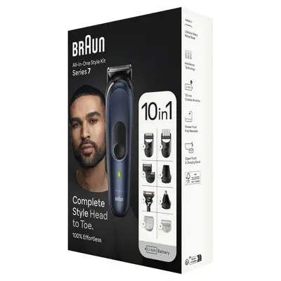 Braun All-in-One Style Kit Series 7 (MGK7, 10-in-1, Wet&Dry, Li-Ion)