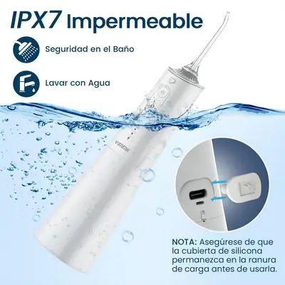 Duș bucal portabil Y208, irigator oral, 5 moduri