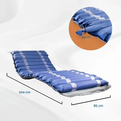 Mobiclinic — Saltea antiescare (anti-decubit) cu compresor MOBI 2
