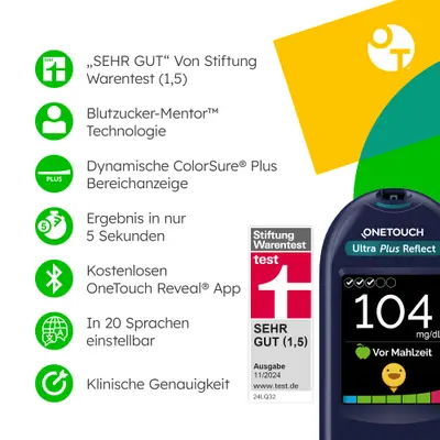 Glucometru OneTouch Ultra Plus Reflect