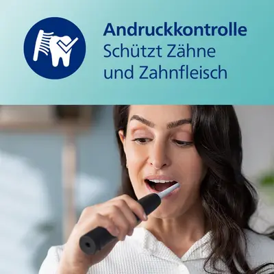 Philips Sonicare 3100 - Set DUO periute sonice (2 manere: roz + negru)