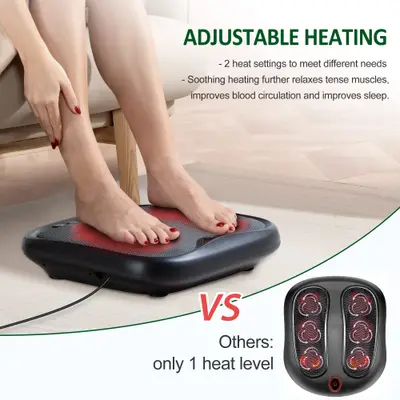Aparat masaj picioare Shiatsu cu incalzire (foot massager) SL-593