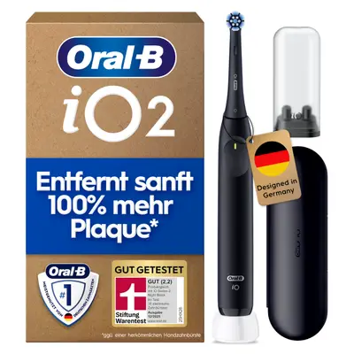 Oral-B iO Series 2 (Type 3770, negru) - Periuta electrica, Li-Ion