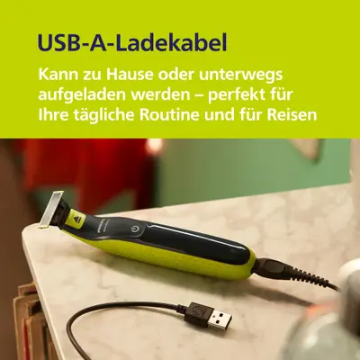 Philips OneBlade QP2824 (aparat hibrid ras/tuns)