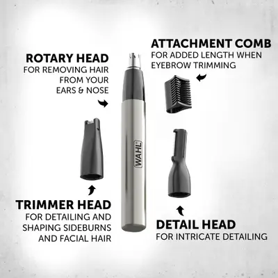 Wahl Micro Groomsman Detail Trimmer (nas/urechi/sprancene, Model 5640)