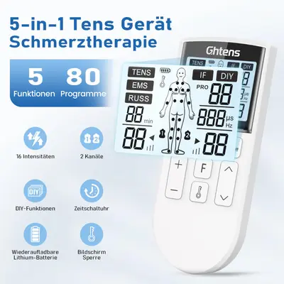Electrostimulator TENS/EMS GHTENS KTR-2640