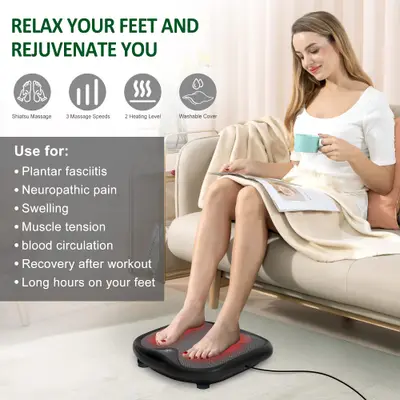 Aparat masaj picioare Shiatsu cu incalzire (foot massager) SL-593