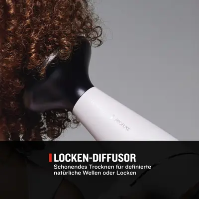 Uscator de par profesional Proluxe (1850-2400W), alb/rose gold