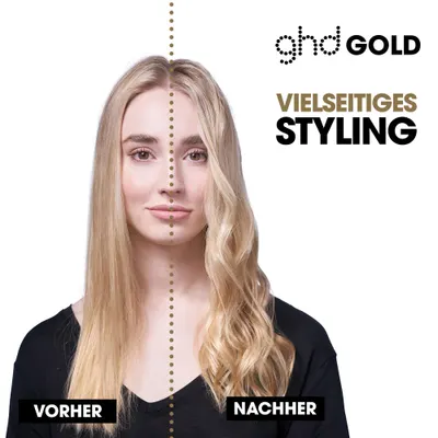 Placă de păr ghd Gold