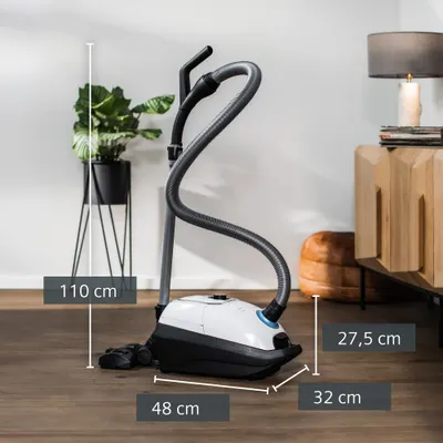 Aspirator cu sac Siemens Z7.0 VSZ7442S, silențios, filtru igienic