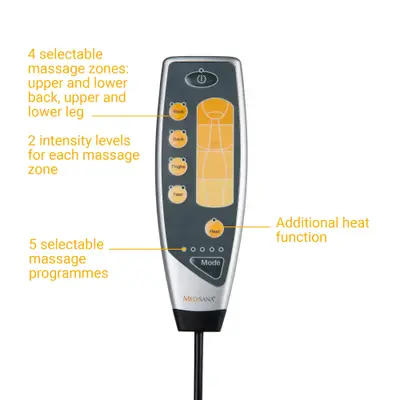 Saltea masaj cu vibratii Medisana MM 825