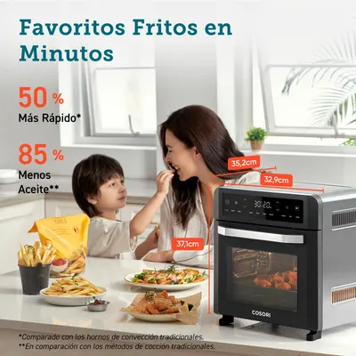 Cosori Air Fryer Oven 12L, cuptor cu aer cald