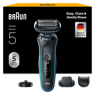 Braun Series 5 51-M4500cs - Aparat de ras (Wet&Dry, AutoSense, EasyClean, cu stand)