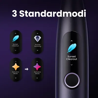Periuță sonică Oclean X Pro, set cadou