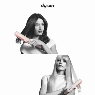 Dyson Placa de par wet-to-dry cu aer (Airstrait), 1600W, copper/rose gold