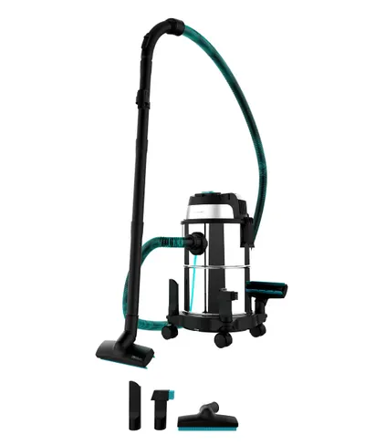 Aspirator Cecotec Conga Rockstar Wet & Dry Steel 16L, 1200W
