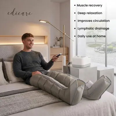 Aparat presoterapie picioare Edicare drenaj