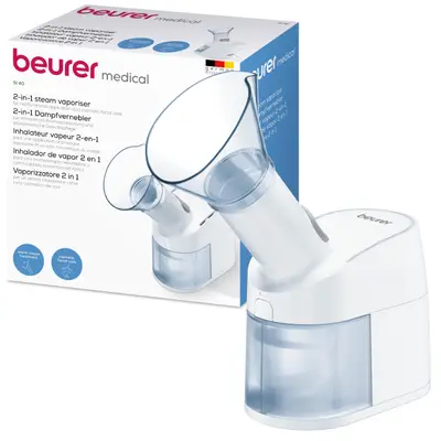Beurer SI 40 - Vaporizator abur 2-in-1 (aromaterapie + ingrijire faciala)