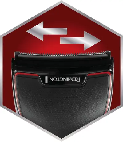 Remington QuickCut Pro Hair Clipper HC4300 - Masina de tuns self-cut, lama 57% mai lata, 12 piepteni (1.5-25mm), mod Turbo, motor 33% mai rapid, cordless 70min, complet lavabila