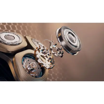 Capetele de ras ale aparatului Philips i9000 Prestige Ultra, detaliu