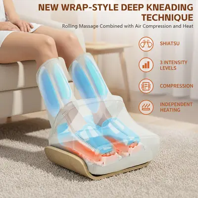 Aparat masaj picioare și gambe HealthRelife M300-5