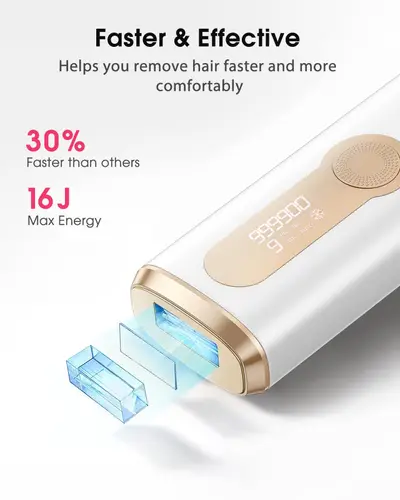 Epilator IPL definitiv PB2, cu răcire