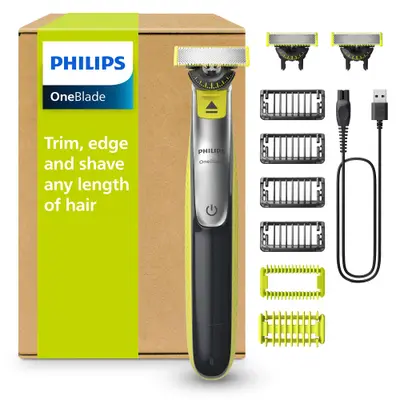 Philips OneBlade (kit cu husa, aparat hibrid ras/tuns)