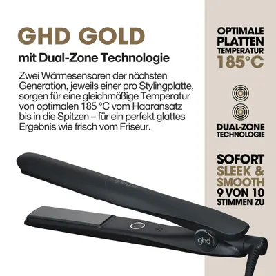 Placă de păr ghd Gold