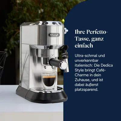 Espressor manual De'Longhi Dedica Style EC685.M